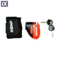 Λουκέτο δισκοφρένου μοτοσυκλέτας SXP 502J κόκκινο με 5mm πείρο 502J_red