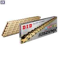 Αλυσίδα κίνησης DID X’ring χρυσή σούπερ ενισχυμένη 525ZVMXGG Χ 110 0254ZVMXGG110