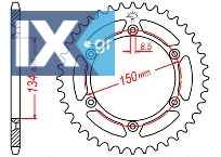 Γρανάζι JT Πίσω JTR459 52 Δόντια 18O459.52