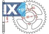 Γρανάζι JT Πίσω JTR832 39-40-41 Δόντια 18O832.39