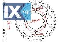 Γρανάζι πίσω JT JTR1478 42-43 Δόντια 18O1478.42
