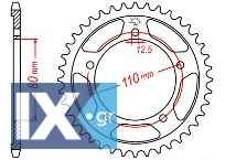 Γρανάζι πίσω JT JTR2010 44-45-46 Δόντια 18O2010.44