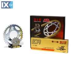 Σετ γρανάζια αλυσίδα DID χρυσή (ΝΖ) γιά YAMAHA CRYPTON X-135 17PYCRYPTON135NZ
