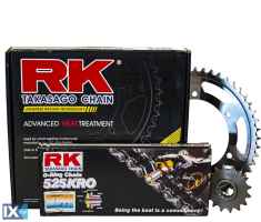 Σετ γρανάζια και αλυσίδα RK γιά FZ600 FAZER (04-08) 5060260600