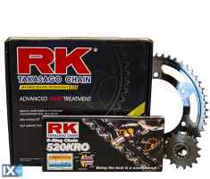 Σετ γρανάζια και αλυσίδα RK γιά XT660R-X (04-08) 5060260660