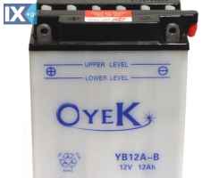 Μπαταρία μοτοσυκλέτας OYEK YB12A-B 30800811220