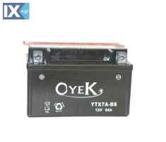 Μπαταρία μοτοσυκλέτας  OYEK κλειστού κυκλώματος (YTX7A-BS) 30800807100