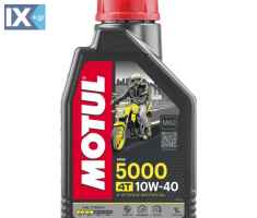 Λάδι κινητήρα μοτοσυκλέτας MOTUL 5000 10W-40 MA2 1L 4050317