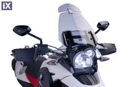 Προέκταση universal Spoiler Ζελατίνας Μοτοσυκλέτας Puig Ρυθμιζόμενη Λευκή 4717W