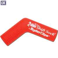 Προστατευτικό κάλυμμα λεβιέ ταχυτήτων μοτοσυκλετών RYDER CLIPS Rubber Shift Sock κόκκινο  4080100.red