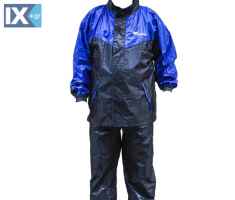 Αδιάβροχο set μοτοσυκλέτας (Παντελόνι και σακάκι) μαύρο / μπλε  MY-878A