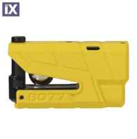 Λουκέτο δισκοφρένου μοτοσυκλέτας με συναγερμό Abus Granit Detecto X-plus 8077 Κίτρινο 238077GD