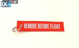 Μπρελόκ μοτοσυκλέτας - σκούτερ REMOVE BEFORE FLIGHT κόκκινο  SP1022