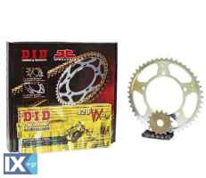 Σετ Γρανάζια-Αλυσίδα κινήσεως DID-JT για Honda CBF 125 `09-`13 - Μαύρη Αλυσίδα X `ring  17QHCBF125V62