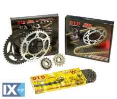 Σετ Γρανάζια-Αλυσίδα κινήσεως DID-JT για Suzuki GSXR 600 `06-`10 - Μαύρη Αλυσίδα X `ring (VX) 17QSGSXR60VX63