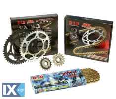 Σετ Γρανάζια-Αλυσίδα κινήσεως DID-JT για Suzuki GSXR 1000 `01-`06 - Χρυσή Αλυσίδα X `ring (ZVM-X G&G) 17QSGSXR10ZVG72