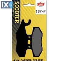 Τακάκια μοτοσυκλετών SBS 187HF FA418 SCOOTER 50-124CCM SBS187HF