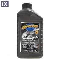 Λάδι κινητήρα μοτοσυκλέτας Ημισυνθετικό SPECTRO SILVER 4T 10w-30 MA2 1lt 9510502021030-1