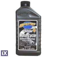 Λάδι κινητήρα μοτοσυκλέτας Ημισυνθετικό SPECTRO SILVER 4T 15w-50 MA2 1L 9510502021550-1
