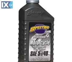 Συνθετικό Λάδι Κινητήρα Μοτοσυκλέτας SPECTRO PLATINUM 4T 5w-40 MA2 1lt 9510201010540-1