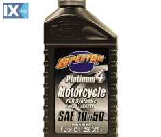 Συνθετικό Λάδι Κινητήρα Μοτοσυκλέτας SPECTRO PLATINUM 4T 10w-50 MA2 1lt 9510202011050-1