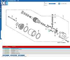 Καρβουνάκια Γνήσια HONDA INNOVA  31201-KPW-901