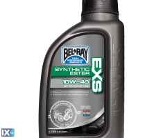 Λάδι κινητήρα μοτοσυκλέτας συνθετικό BEL RAY 99161 EXS 10W-40 MA2 1L 99161-B1LW