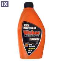 Λάδι Κινητήρα Μοτοσυκλέτας Ημισυνθετικό WEBER 15W-50 MA2 1lt WEB15W50SJ1L