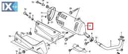 Εξάτμιση γνήσια HONDA SH300 18300-KTW-900