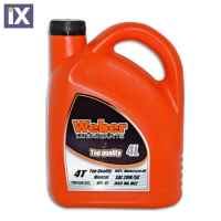 Λάδι Κινητήρα Μοτοσυκλέτας Ημισυνθετικό WEBER 10W-40 MA2 4lt WEB10W40SJ4L