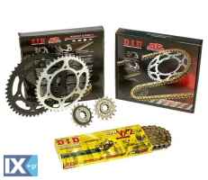 Σετ Γρανάζια-Αλυσίδα κινήσεως DID-JT για Honda NC 700X '12-'13 Χρυσή Αλυσίδα X 'ring (VX G&B) 17QHNC700VXG63
