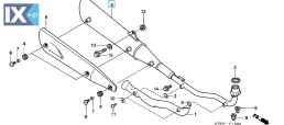 Εξάτμιση γνήσια INNOVA 125 2003-2006  18350-KPH-970