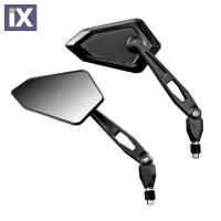 Σετ Καθρέπτες Lampa Jax M10X1,25 Μαύροι 9048.8-LM