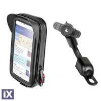 Σετ Βάση Καθρέπτη Μαζί Με Αδιάβροχη Θήκη Smartphone Lampa Moto Opti 90429-39