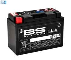 Μπαταρία Μοτοσυκλέτας SLA BS Battery BT9B-4 ( YT9B-4 ) 8.4Ah BS-BT9B4FA
