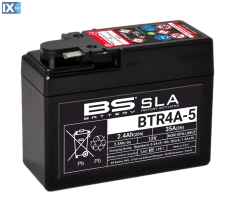 Μπαταρία Μοτοσυκλέτας SLA BS Battery BTR4A-5 ( YTR4A-BS )  2.4Ah BS-BTR4A5FA