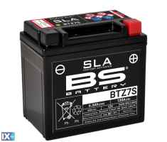 Μπαταρία Μοτοσυκλέτας SLA  BS Battery BTZ7S ( YTZ7S ) 6.3Ah BS-BTZ7SSLA