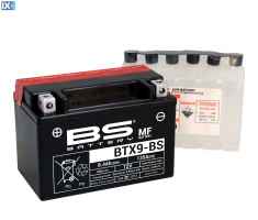 Μπαταρία Μοτοσυκλέτας BS Battery BTX9-BS ( YTX9-BS ) 8.0 Ah BS-BTX9-BS